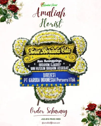 Papan Bunga Duka di Sikumana